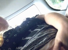 Fingering myself in the Car - Effygrace.manyvids.com gif