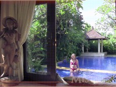 Mistress T gets in pool gif