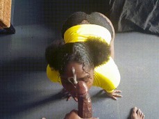 Testing out the HD with our first Throatfuck Facial gif