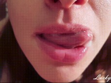 #blowjob #cum swallow gif