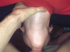 horizontal throatfuck gif