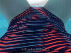 POV of her Giving him Handjob and Footjob, while Holds her Underwater gif