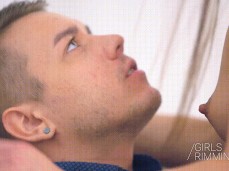 Staring contest champion gif