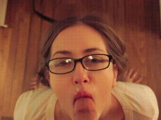 Nerdy  Sucks Your Cock - tagp gif