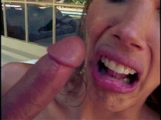 when it feels so good you just have to cum in her mouth gif