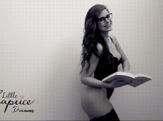 Little Caprice sexy wife opening sequence gif