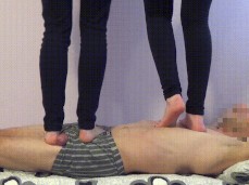 #trample #barefeet gif