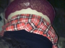 #slut #outdoors #mfm #threesome gif