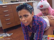 rabbit licks big ass milf gif