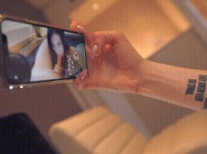 She Likes Watching Herself Suck Dick Pt. 4 gif