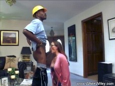 When you leave your wife alone with the contractors... gif