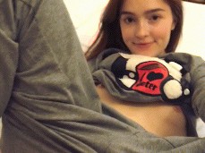 ДОМАШНЕЕ ВИДЕО JIA LISSA ДЛЯ ЕЁ ПАРНЯ gif