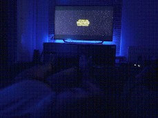 Sucking his light sabre! gif