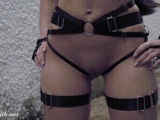 #jenny smith #public #leather gif