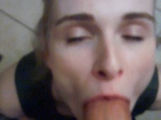 Babysitter Sucks My Fat Dick gif