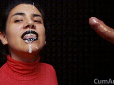 #cum #mouth gif