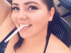 smoking dangling cigarette gif