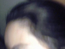 cutie suck hairy balls of HUGE bbc gif
