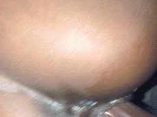 Ebony amazing cream pie gif