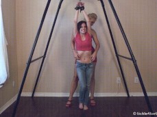 tickling hot belly girl gif