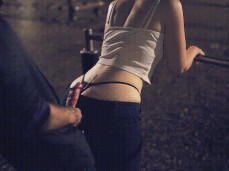 #handjob #public gif