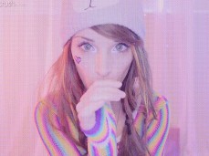 #cherry crush #tease gif