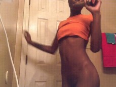 #skinny #ebony #ass gif