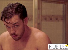 #towel drop #shocked gif