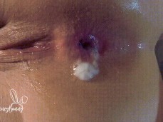 MY FIRST ANAL CREAMPIE gif