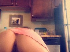 Sexy girl twerks gif