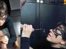 handjob explosion gif