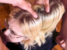 #blowjob #blonde gif