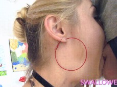 Sarah Deepthroating gif