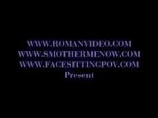 blonde facesitter gif