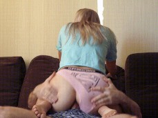 Letty  anal rider in superhero panties gif