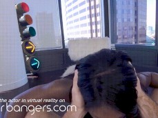 BUSTING NUTS IN EBONY MAID 2 gif