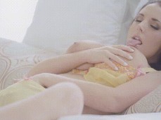 Angela White Big Tits Solo gif