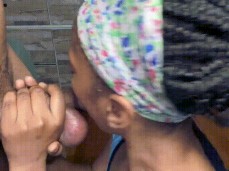 This is how breeding stock are taught to suck & service cock. gif