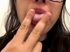 tasting her own cunt juice gif