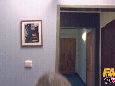 Lucky landlord can't believe his eyes gif