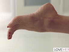 Alexis fawx feet gif