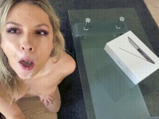 Rebecca Volpetti cumshot 2 gif