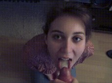 littlemadison cum in mouth gif