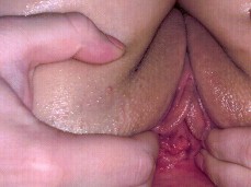 wide open pussy after fisting gif