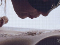 cum lick gif