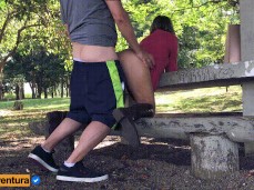 Casalaventura  fuck at the park picnic table 02 gif