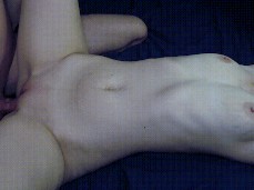 Missionary creampie, cum inside pussy gif