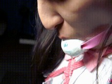 candy ballgag gif