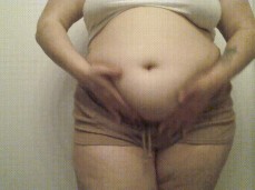 Sexy fat belly gif
