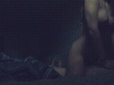 Girlfriend rides ONS gif